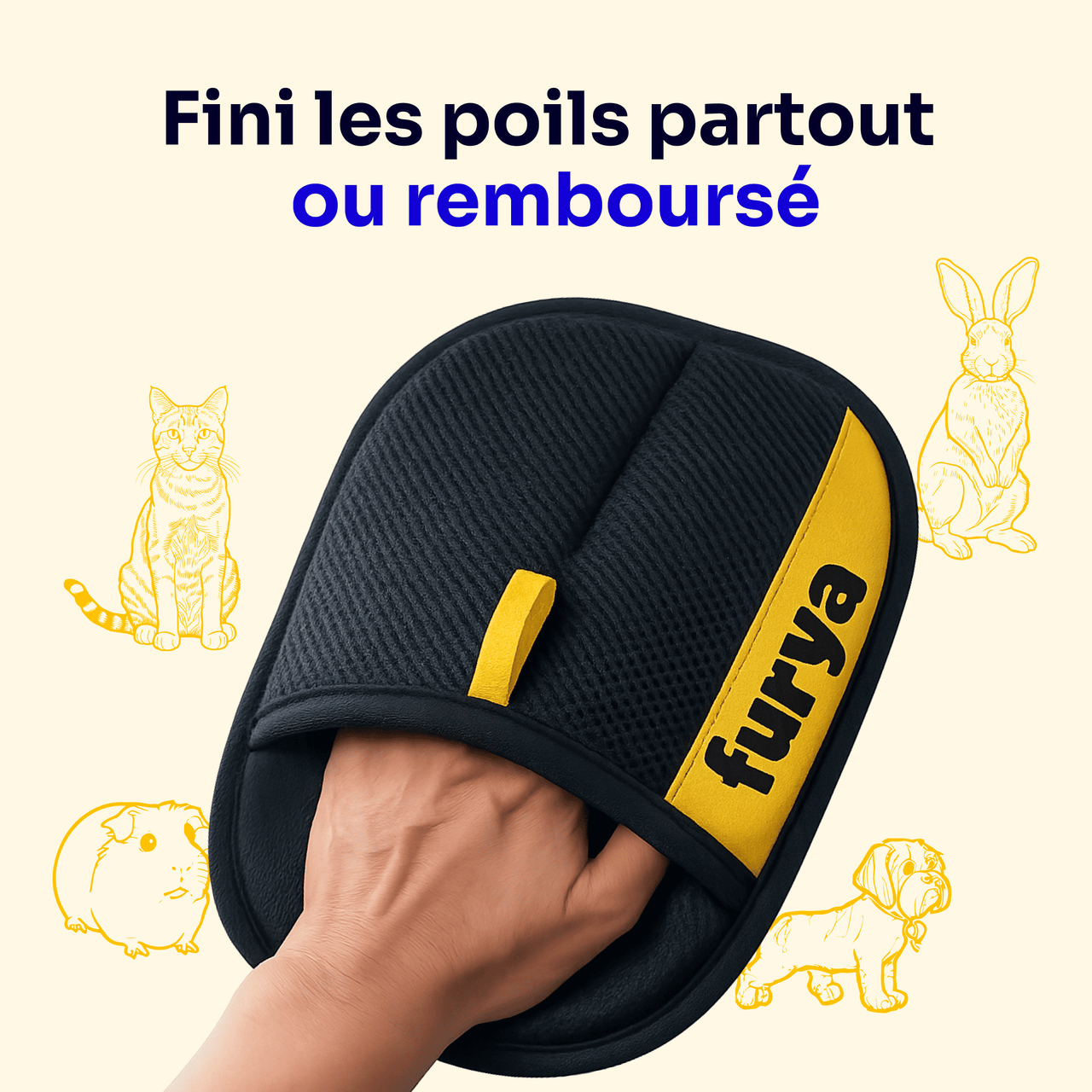 Gant pour poils Furya™