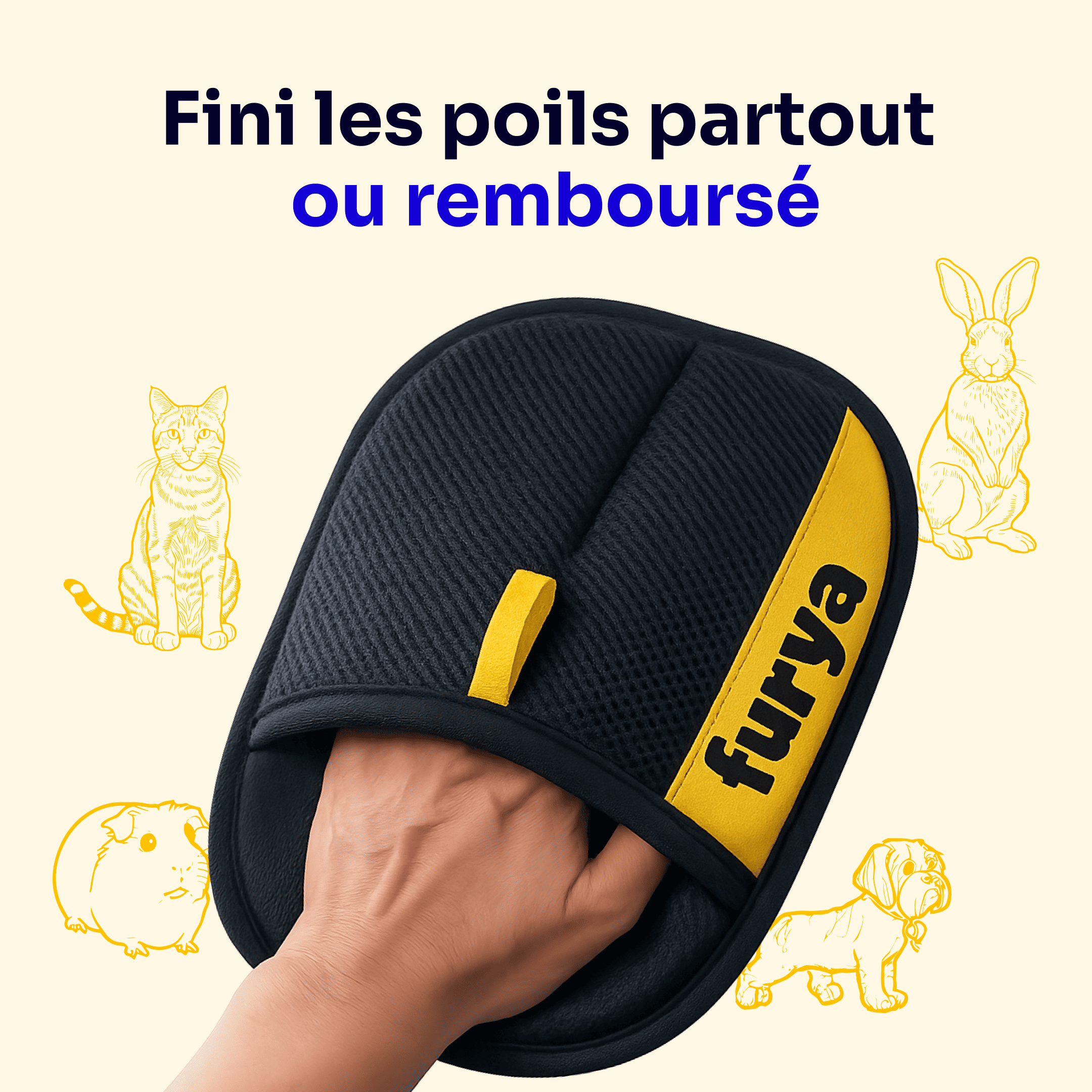 Gant pour poils Furya™