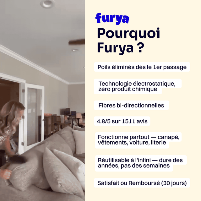 Gant pour poils Furya™